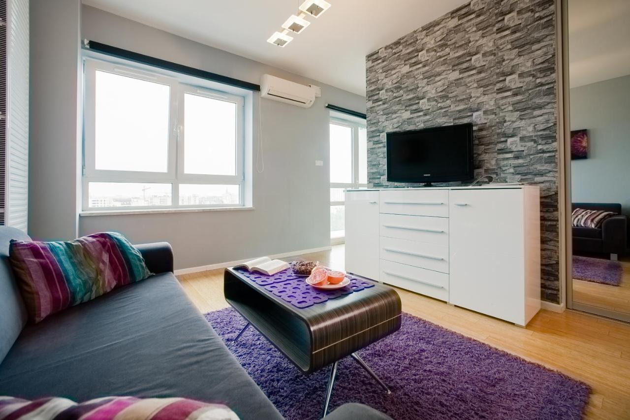 Platinum Towers Luxury Apartments Warschau Buitenkant foto