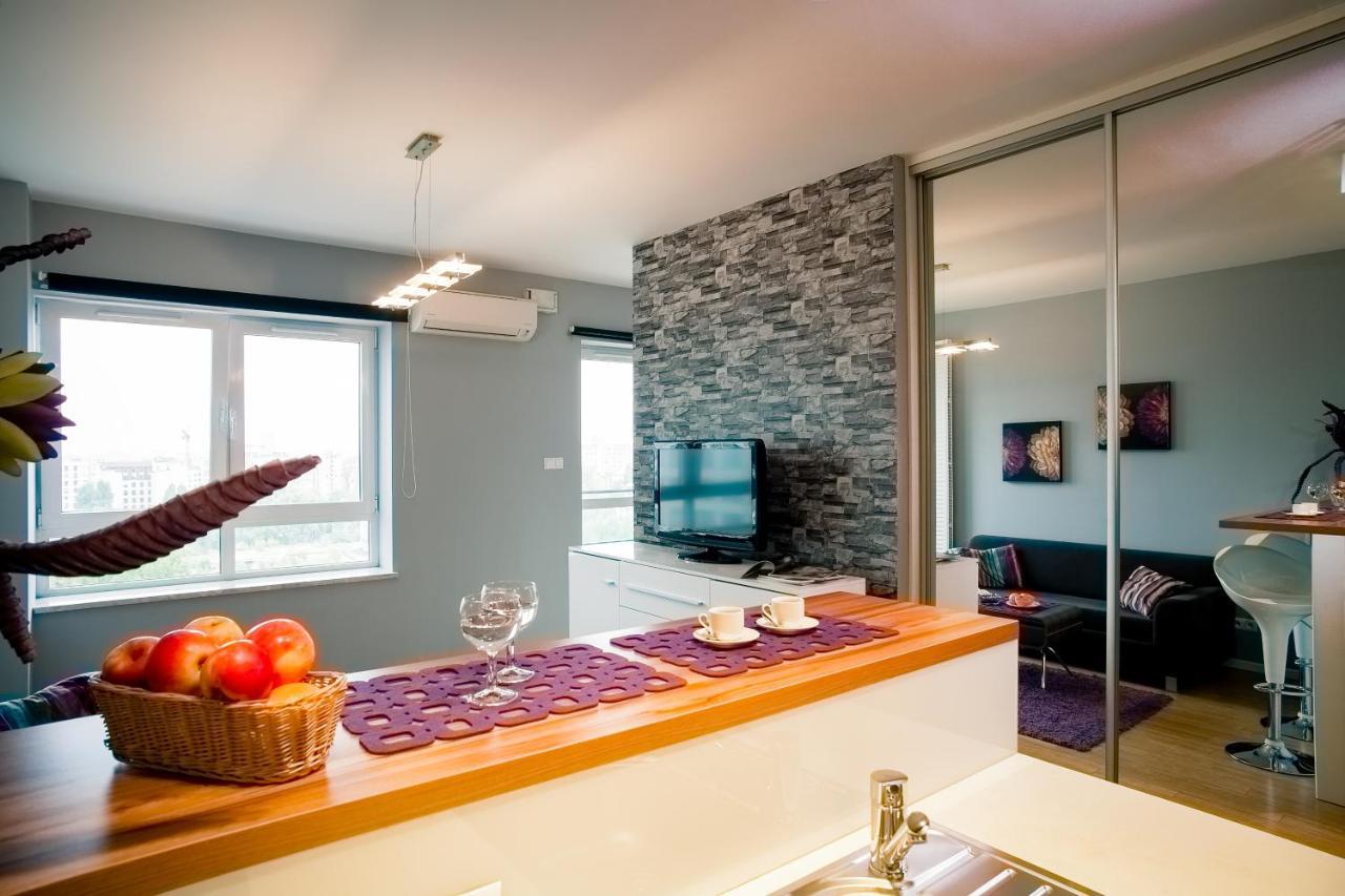 Platinum Towers Luxury Apartments Warschau Buitenkant foto