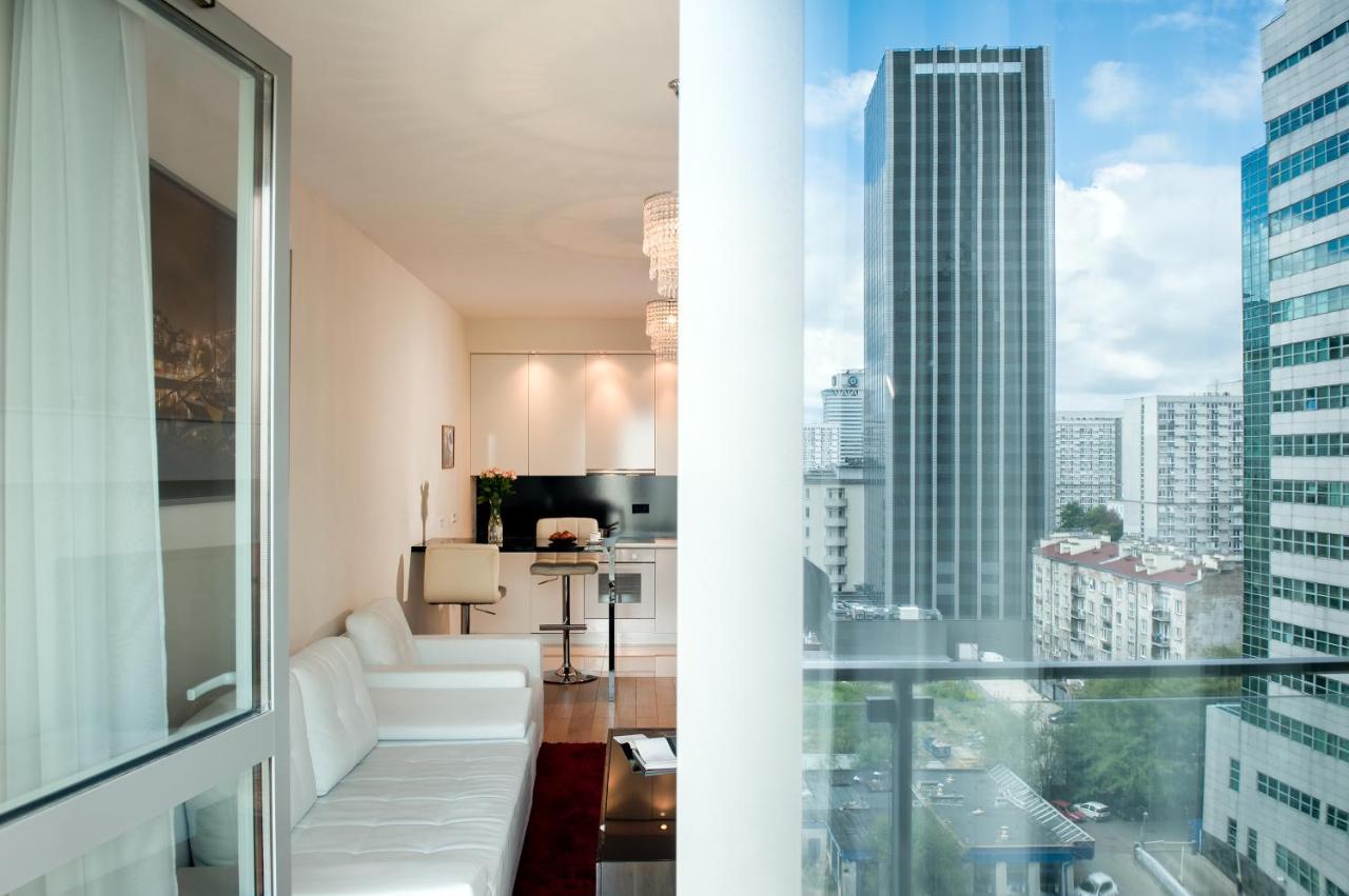 Platinum Towers Luxury Apartments Warschau Buitenkant foto